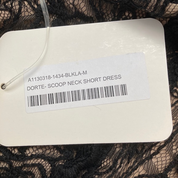 ALEXIS Lace Pattern Mini Dress - Picture 7 of 10